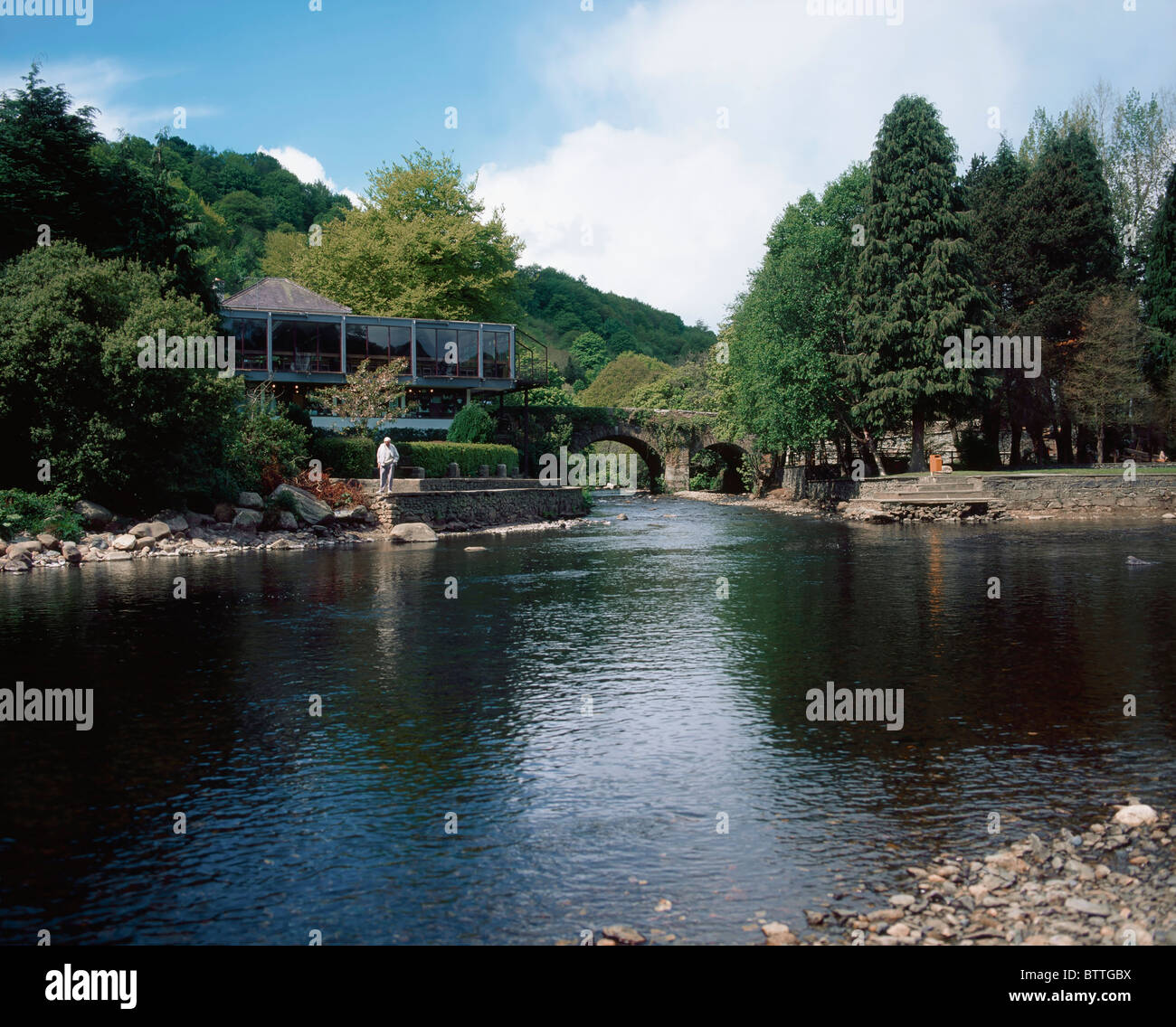 Meeting Of The Waters, Vale von Avoca, Co Wicklow, Irland Stockfoto