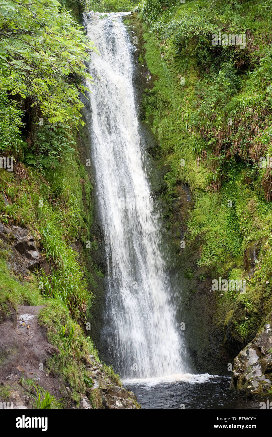 Wasserfall in Donegal, Irland Stockfoto