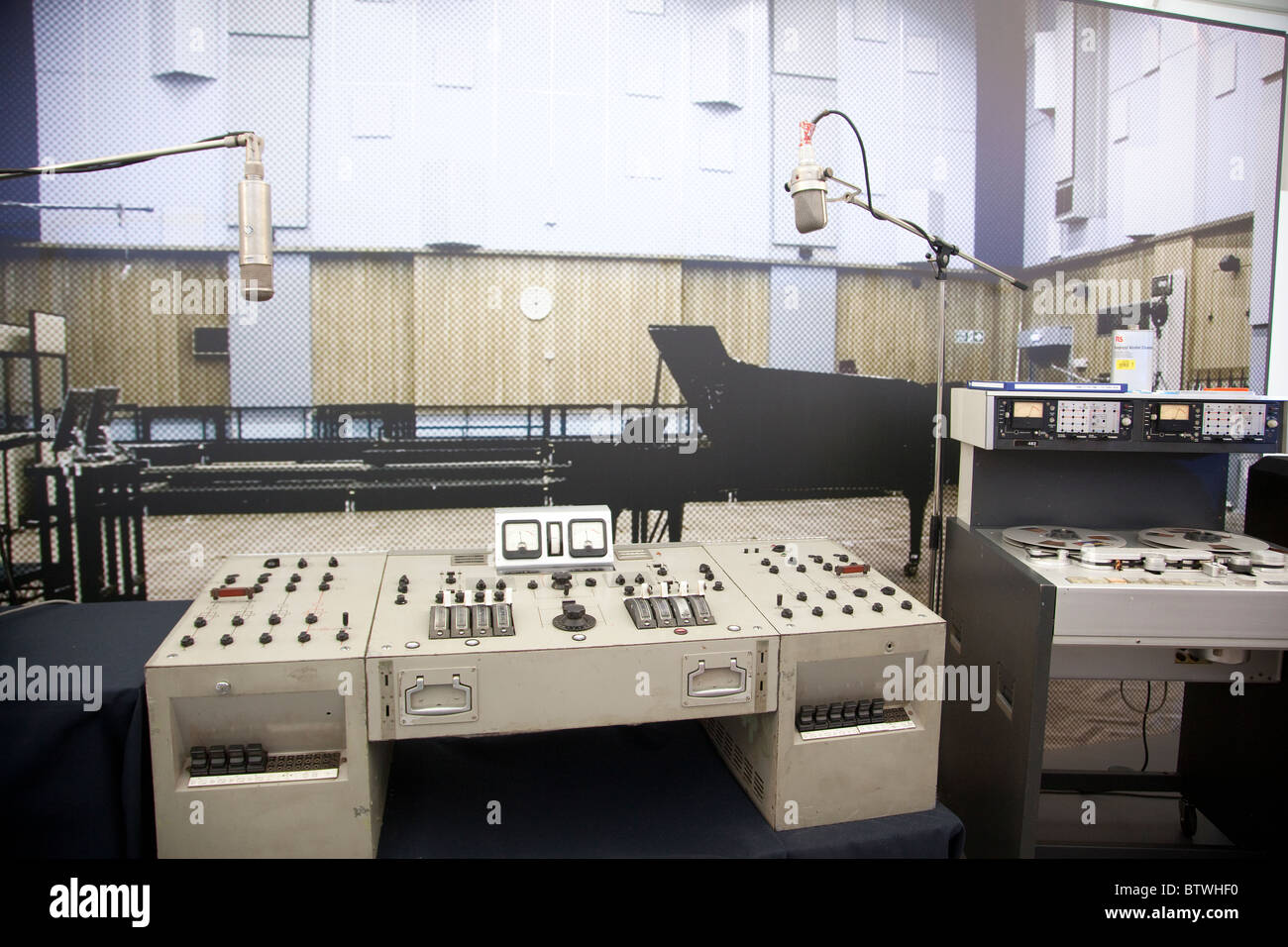 Die Beatles-Abbey Road Mischpult. Foto: Jeff Gilbert Stockfoto