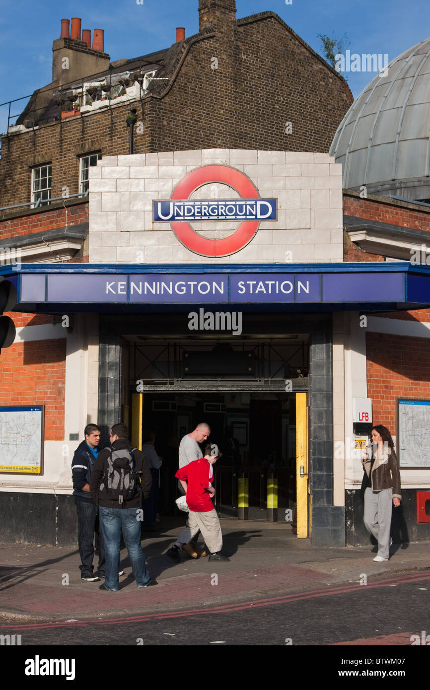 Kennington in Süd-London im Frühling, April 2010 Stockfoto