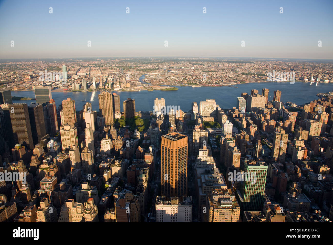 Blick vom Empire State Building Stockfoto