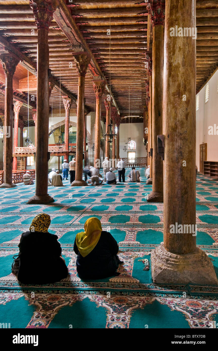 Die große Moschee von Beysehir, Esrefoglu Moschee, Konya, Türkei Stockfoto