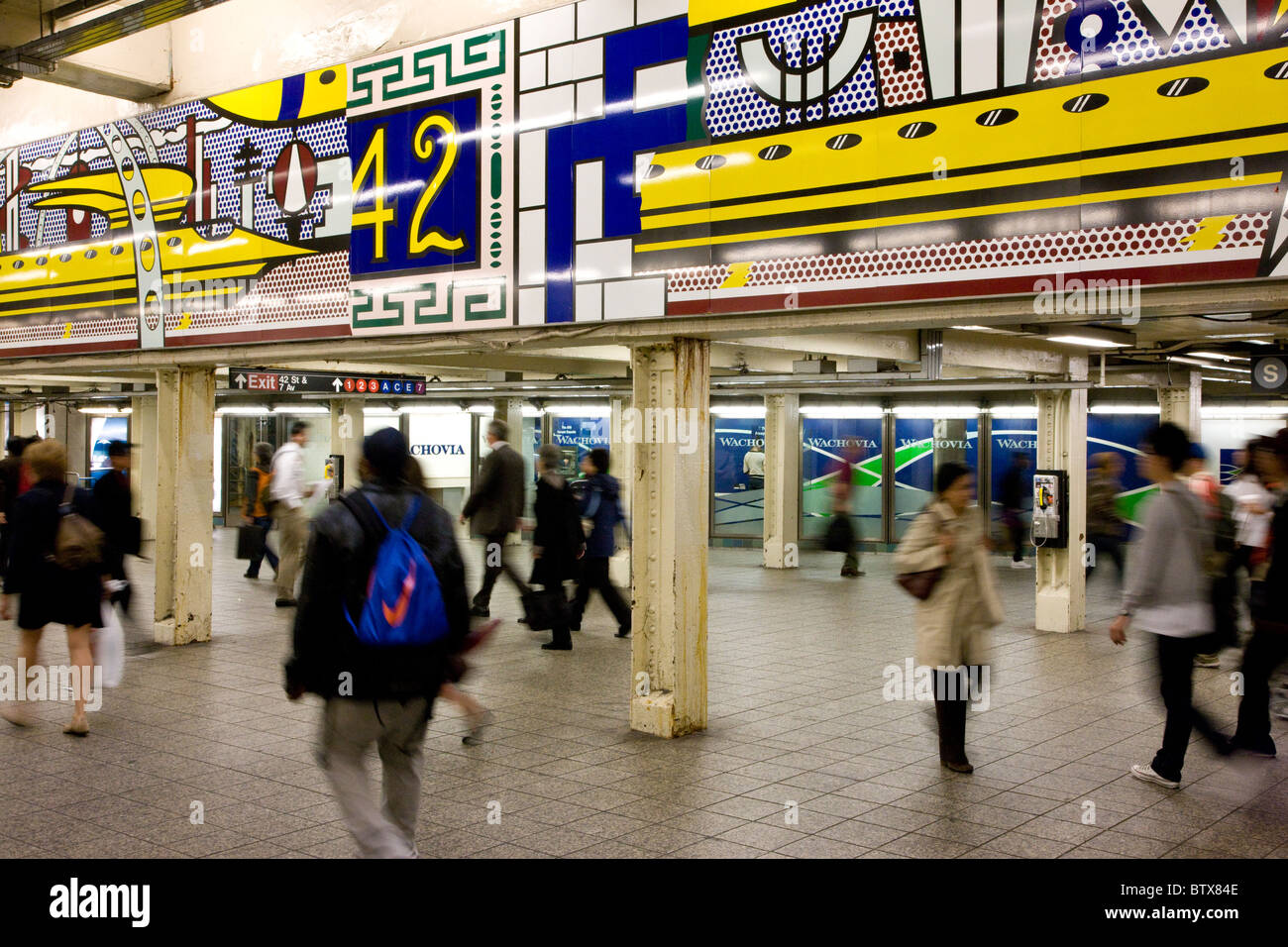 Times square 42 straße u bahn station Fotos und Bildmaterial in hoher