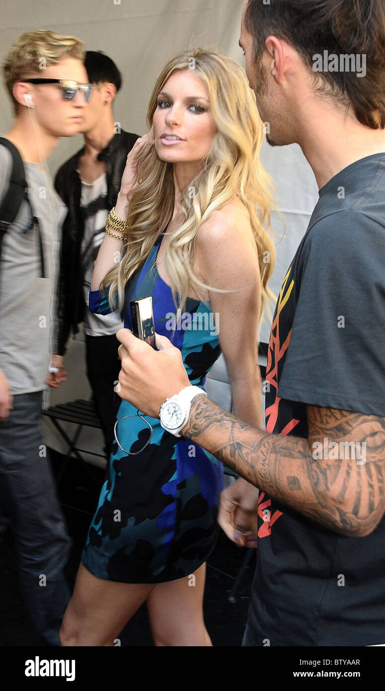 Mercedes-Benz Fashion Week in New York Stockfoto