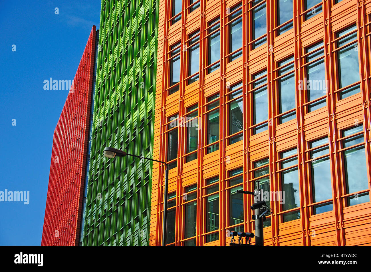 Central Saint Giles Office Building, St.Giles High Street, London Borough of Camden, Greater London, England, Vereinigtes Königreich Stockfoto