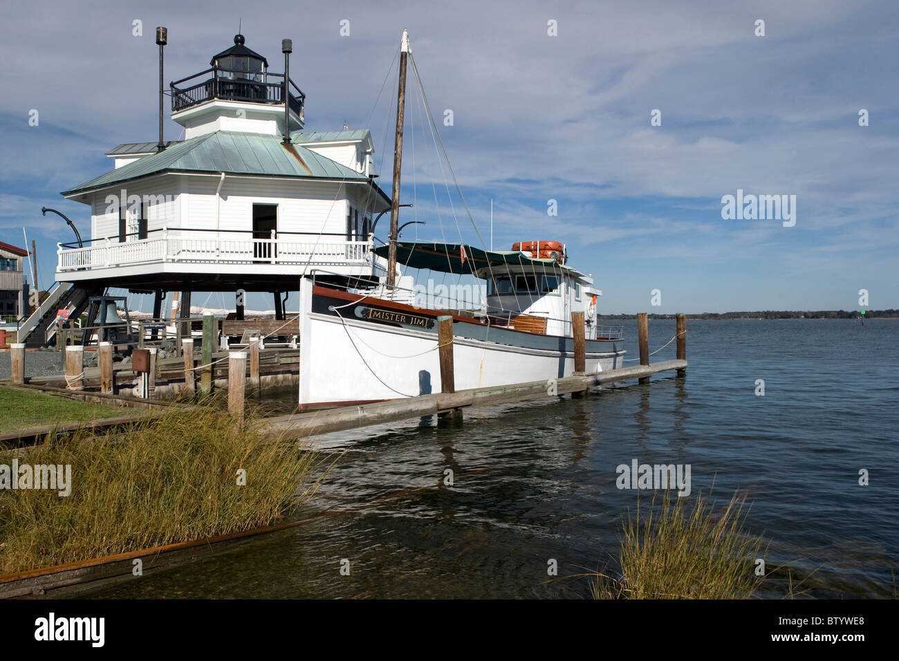 Die Chesapeake Bay Museum in St. Michaels, MD, USA Stockfoto