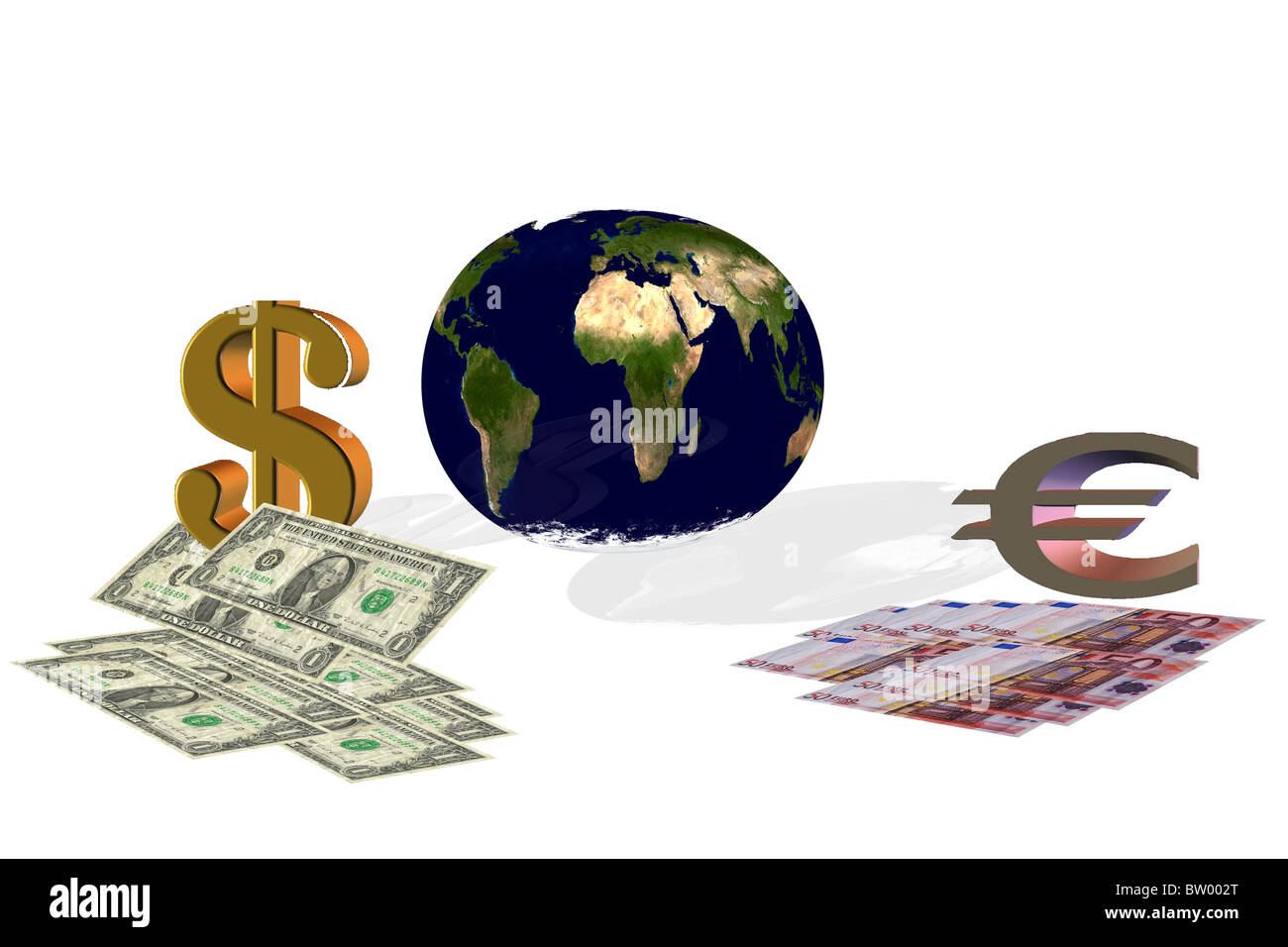 Global finance Stockfoto
