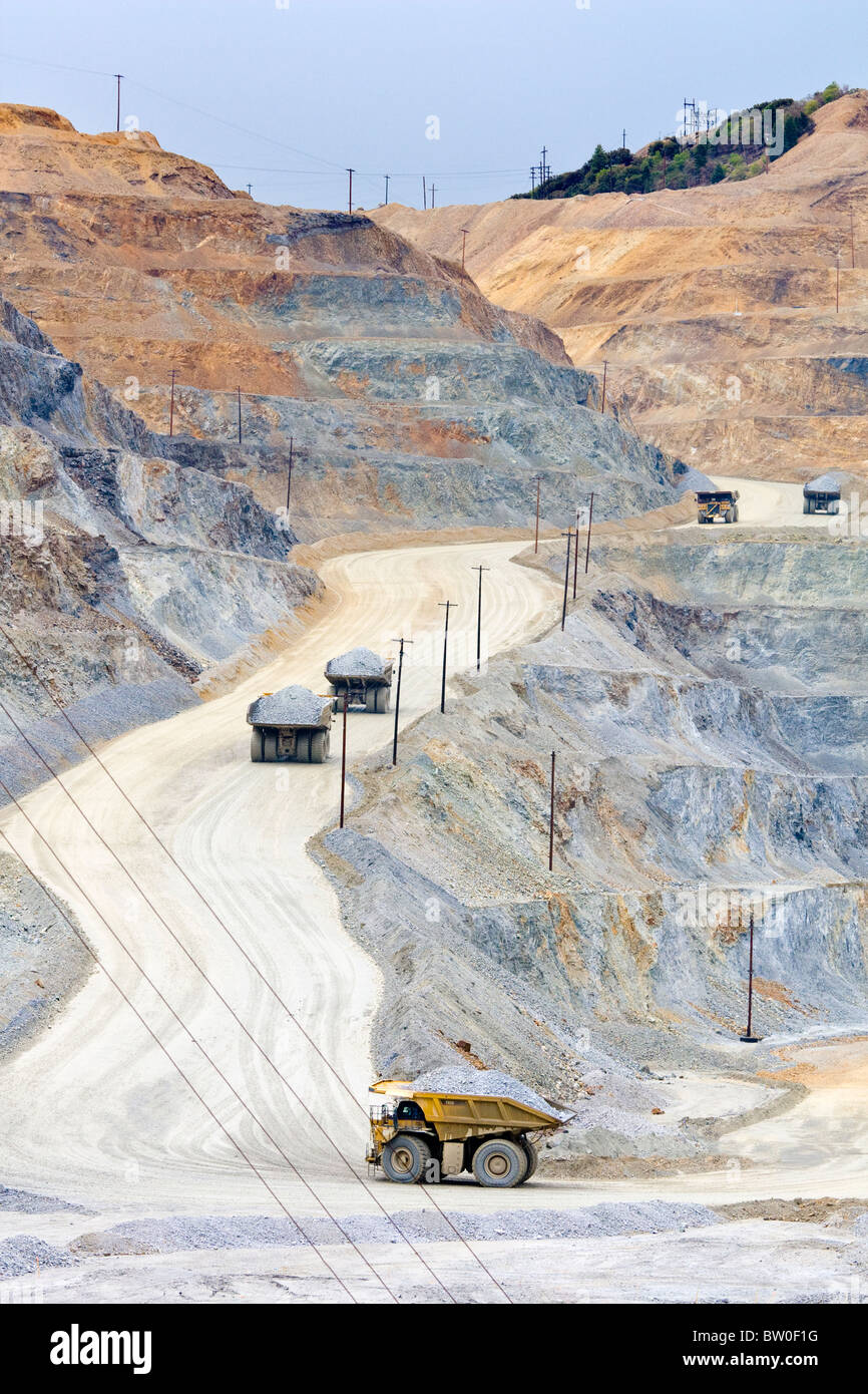 Kennecott Copper Mine 11-Salt Lake City Utah Stockfoto