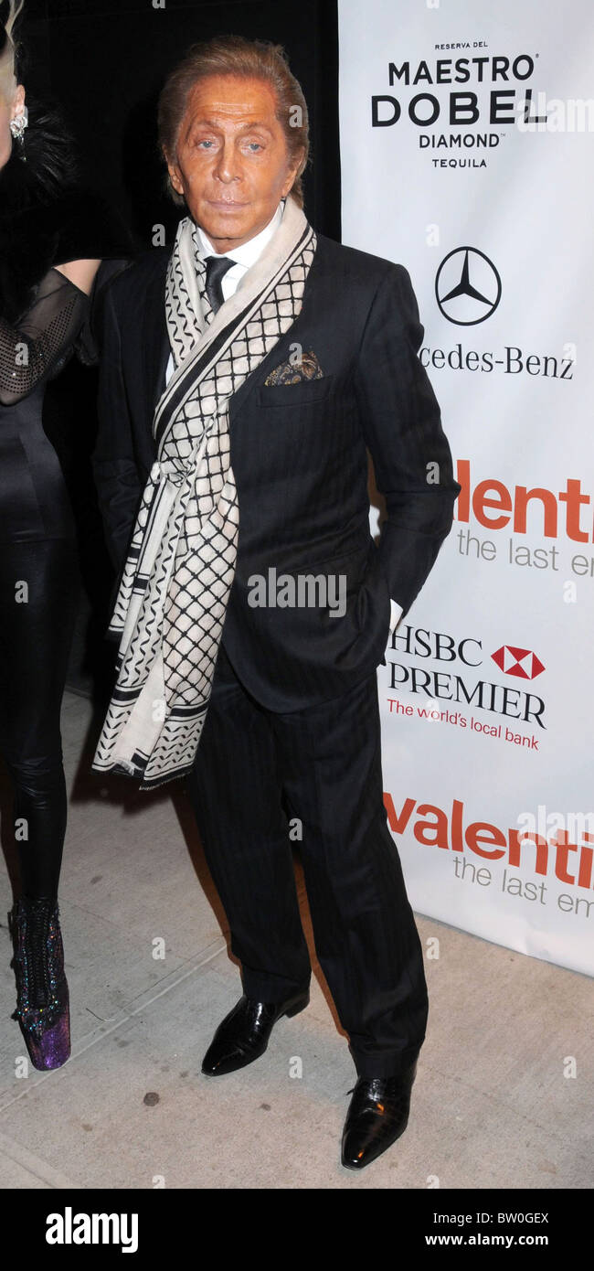 VALENTINO: Der letzte Kaiser-DVD-Release-Party Stockfoto