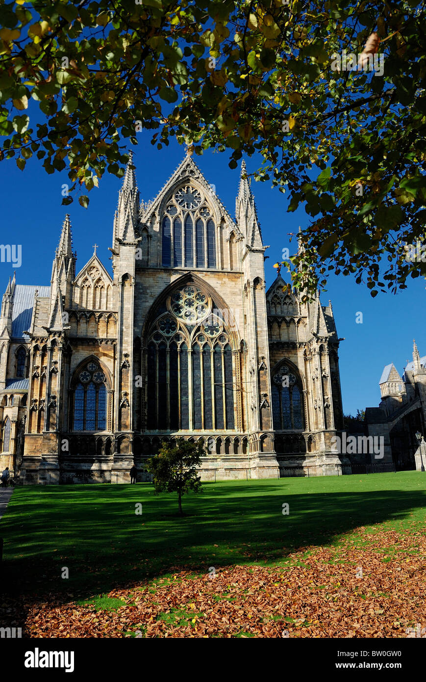 Kathedrale von Lincoln England uk Stockfoto