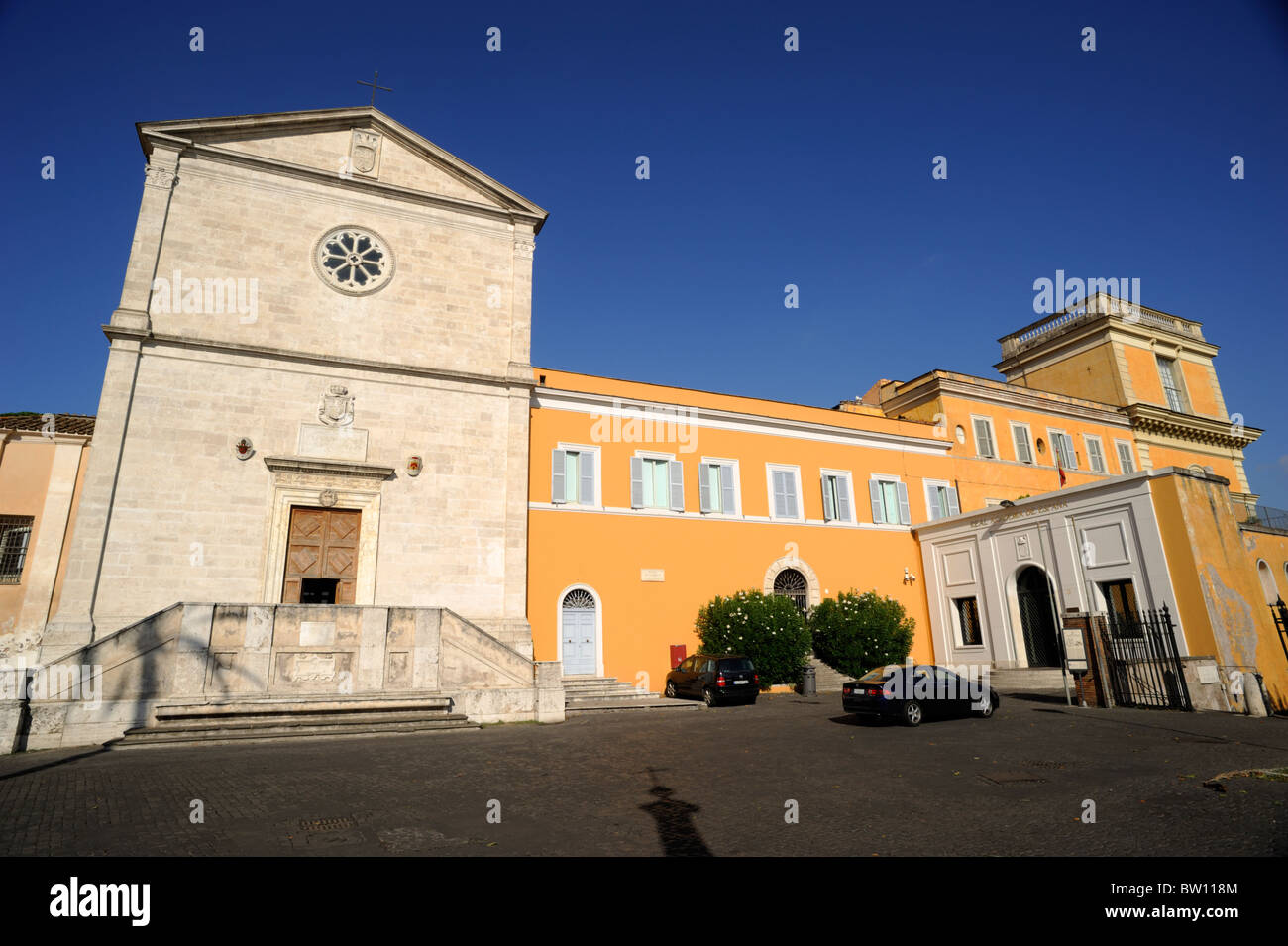 Italien, Rom, Komplex von San Pietro in Montorio, Kirche, Kloster und spanische Akademie Stockfoto