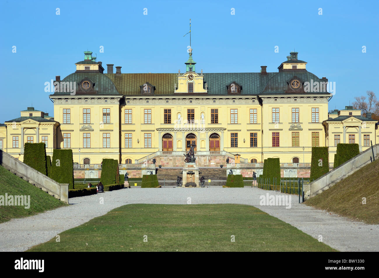 Das königliche Schloss Drottningholm, Stockholm, Schweden, Europa