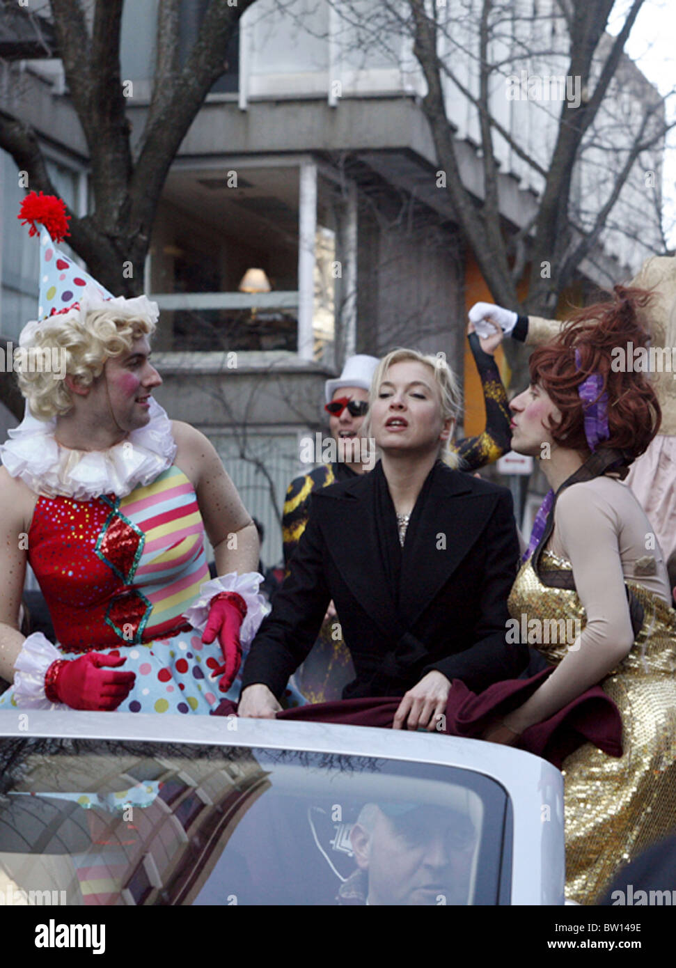 Renee Zellweger als Harvard University Hasty Pudding Club 2009 Woman of the Year ausgezeichnet Stockfoto