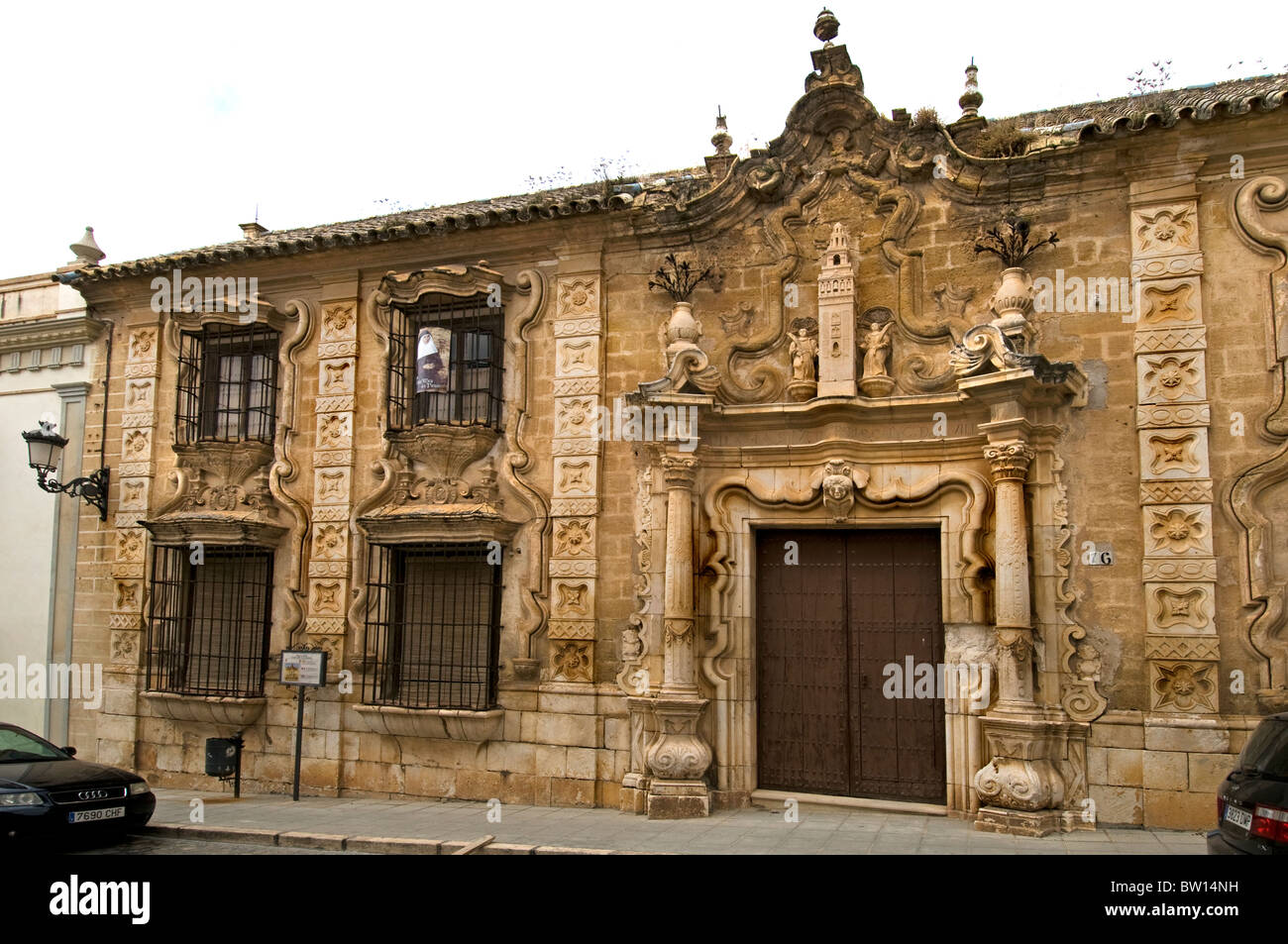 Stadt Antequera historischen Spanien Andalusien Phouse Collegiate Kapitels Stockfoto