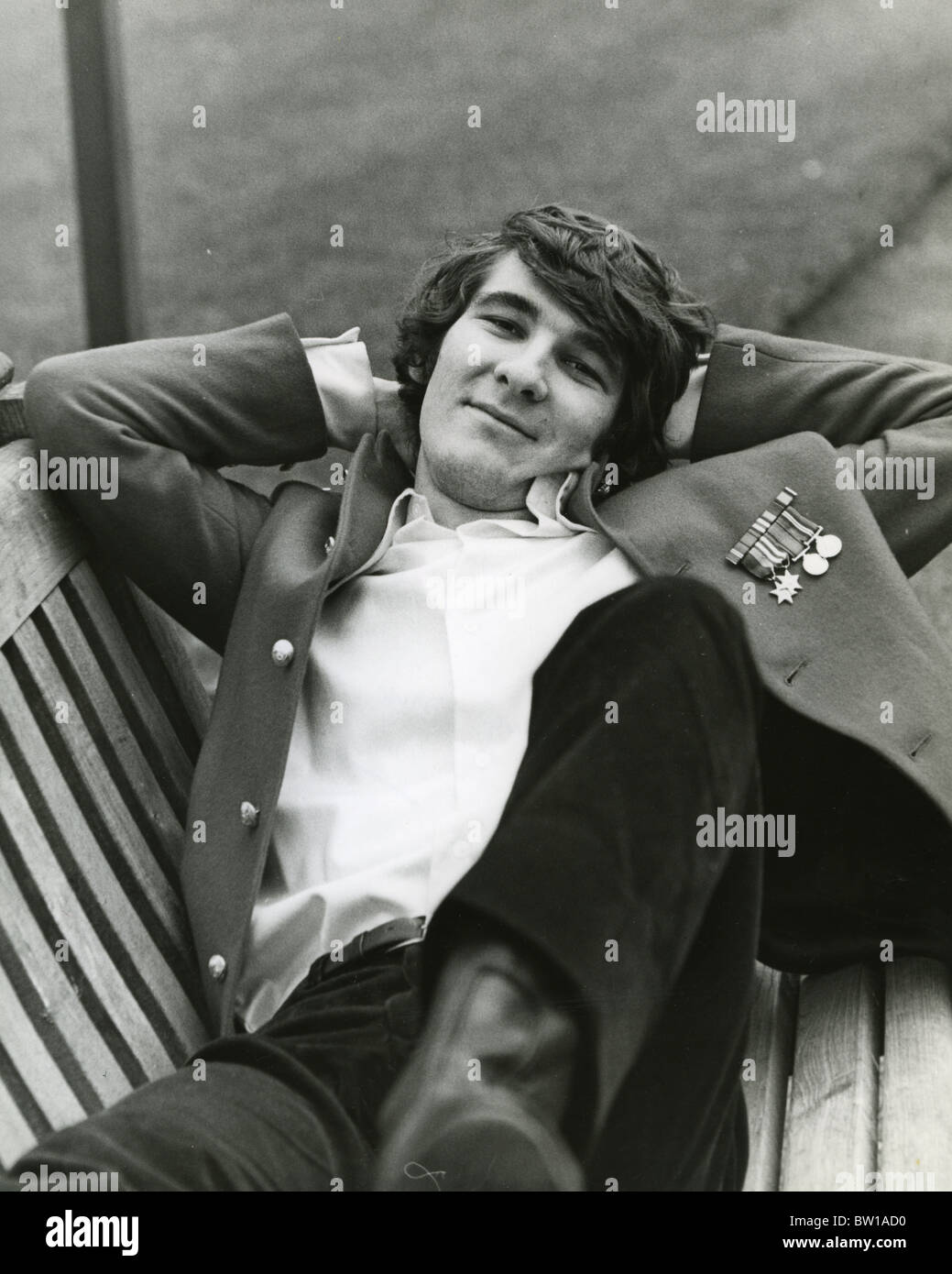 WHISTLING JACK SMITH UK-Pop-Sängerin im Jahr 1967 (richtiger Name Billy Moeller) Stockfoto