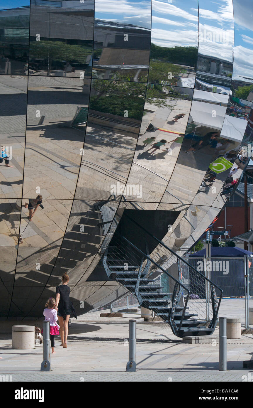 Millennium Square Planetarium Bristol Stockfoto