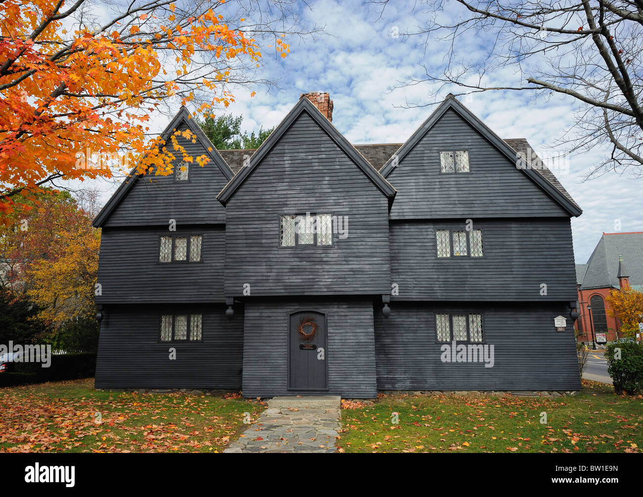 Jonathan Corwin Haus - das Hexenhaus - Salem, Massachusetts, USA Stockfoto