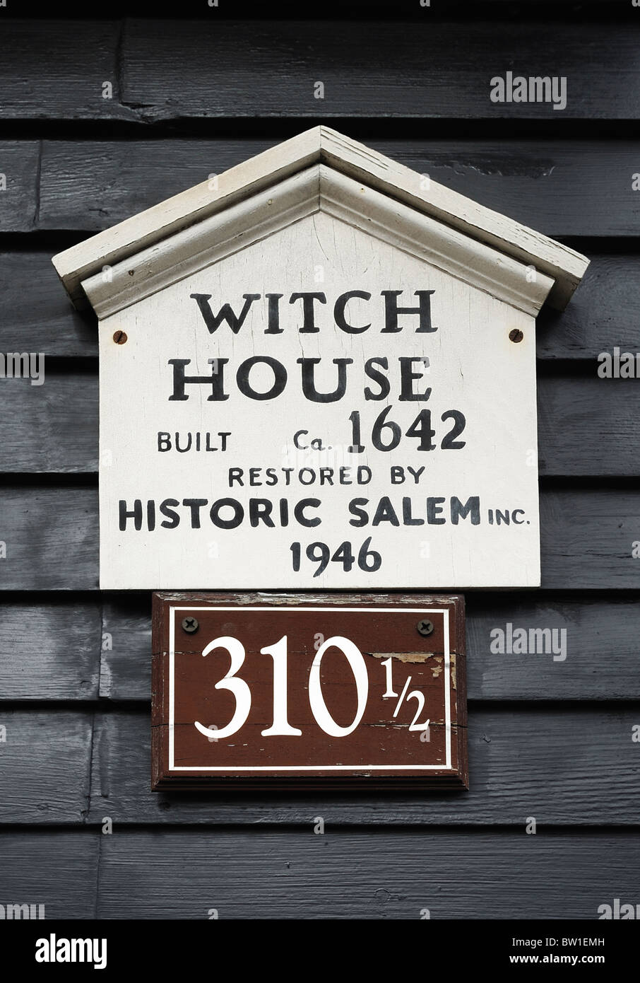 Jonathan Corwin Haus - das Hexenhaus - Salem, Massachusetts, USA Stockfoto