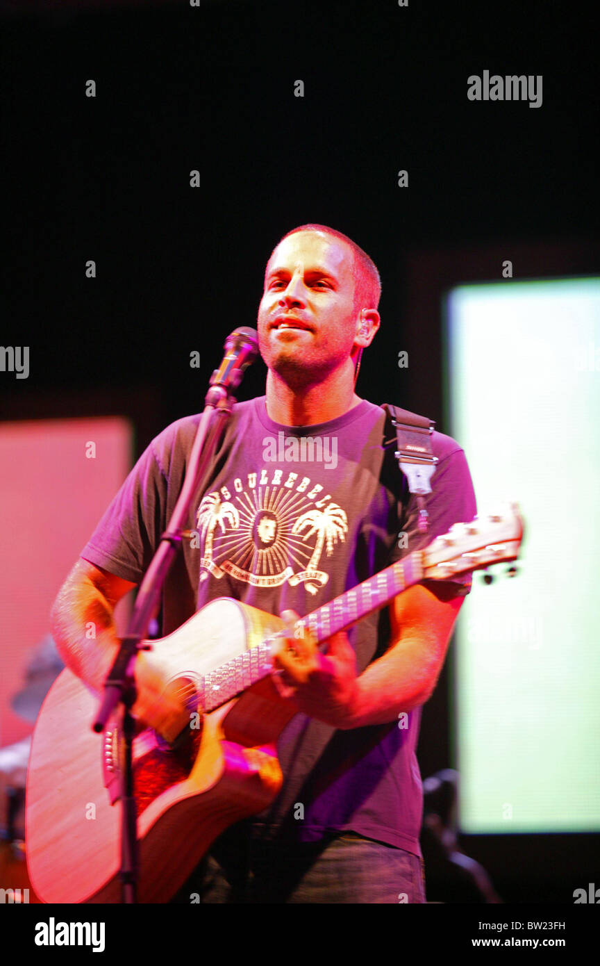 Jack Johnson Konzert Stockfoto