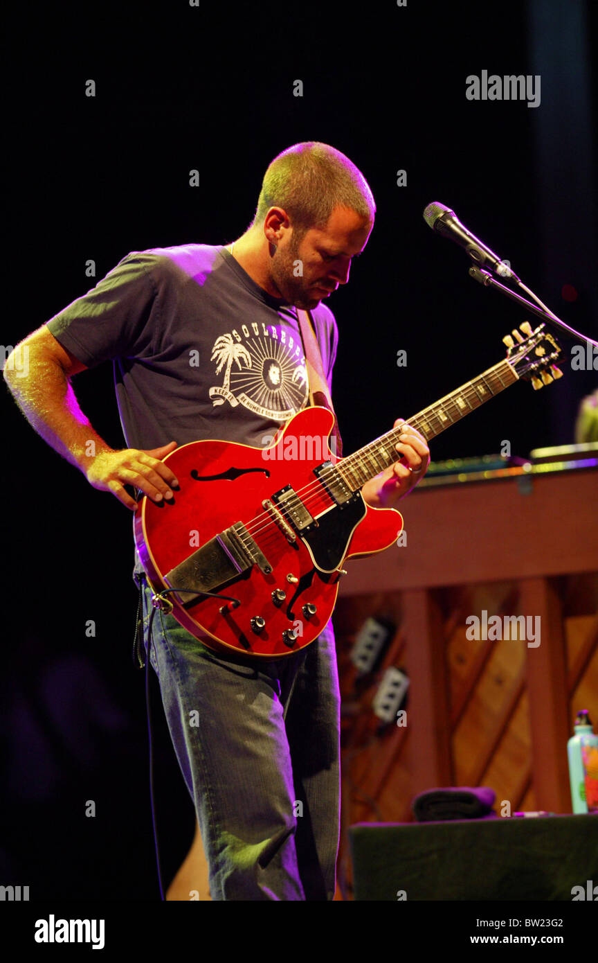 Jack Johnson Konzert Stockfoto