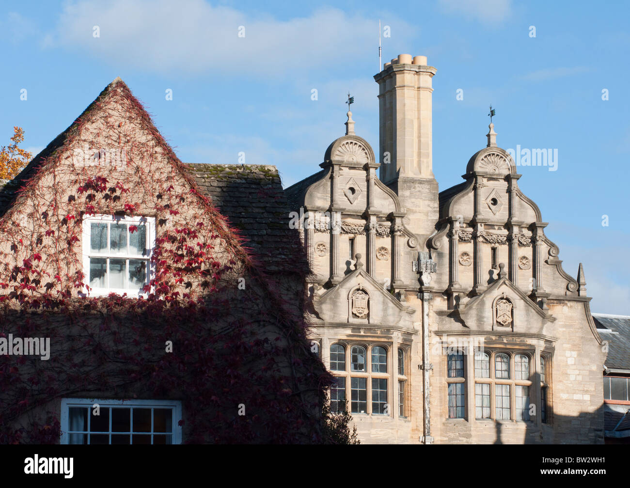 Trinity College, Broad Street, Oxford, Oxfordshire, England Stockfoto