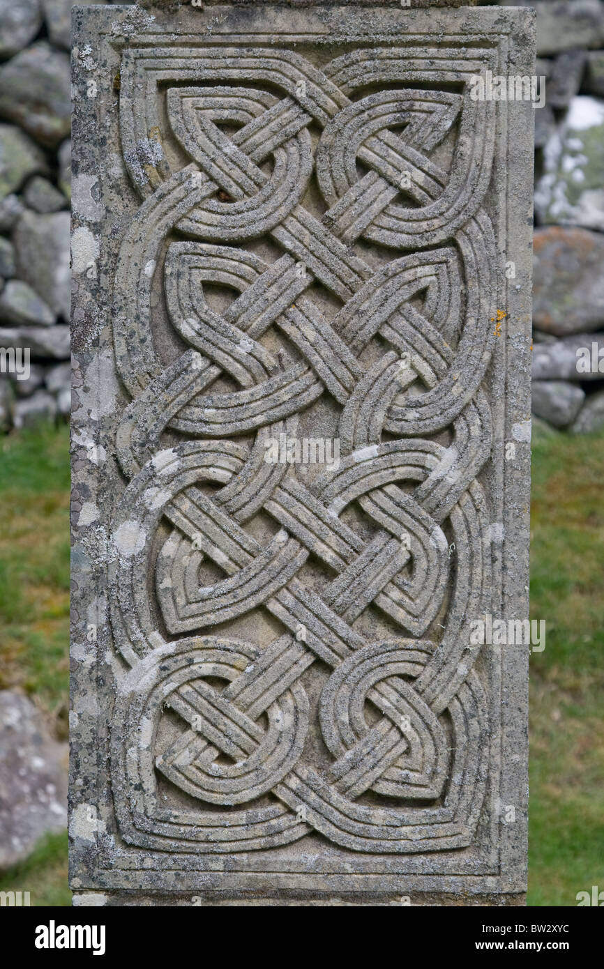 Keltische Knoten-Design. Stockfoto