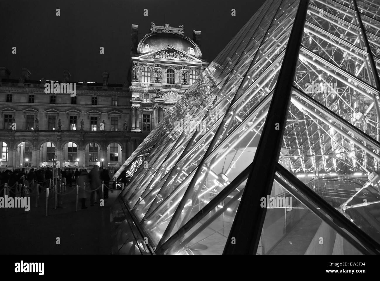 Detail von Paris im Winter, 2006 Stockfoto