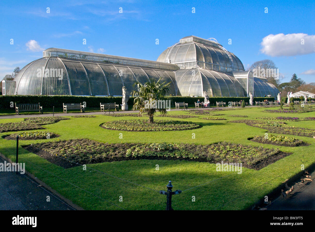 Palm House Kew Stockfoto