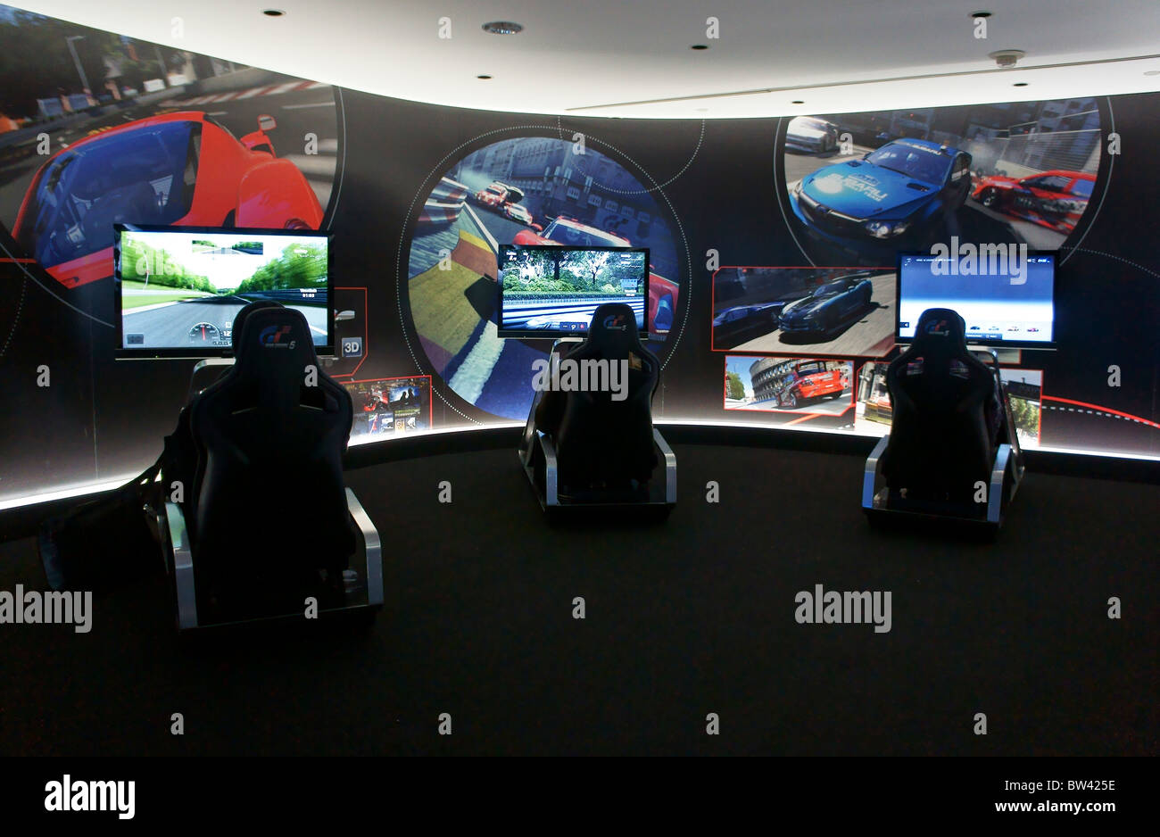 Sony PlayStation Lounge in Manhattan, New York Stockfoto