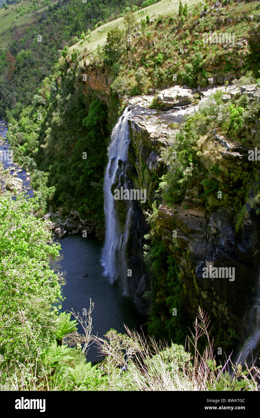 Lissabon fällt in Ukhahlamba Drakensberg Nationalpark, Blyde River Canyon, Mpumalanga, Südafrika Stockfoto