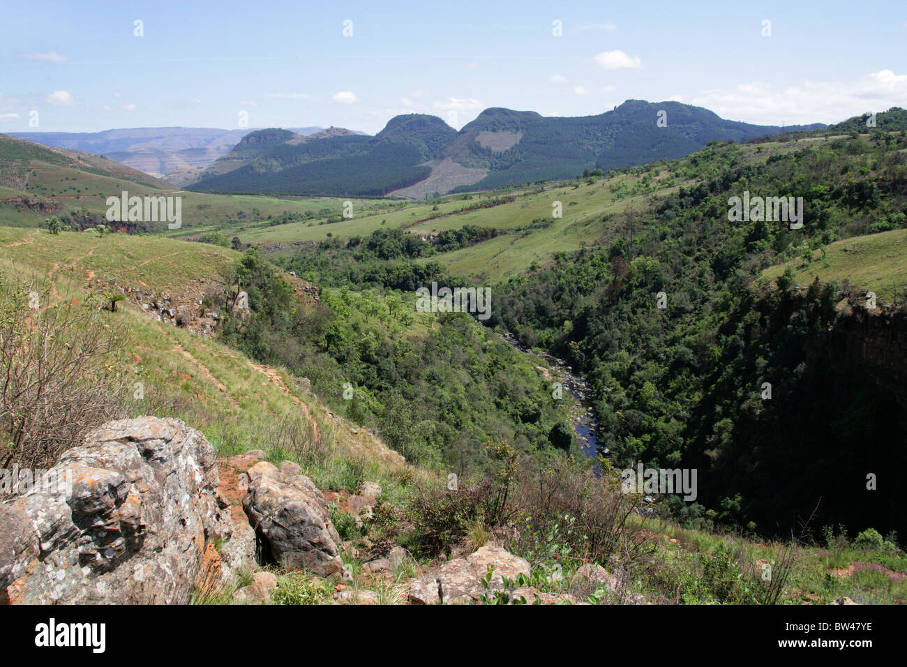 UKhahlamba Drakensberg Nationalpark, Blyde River Canyon, Mpumalanga, Südafrika Stockfoto