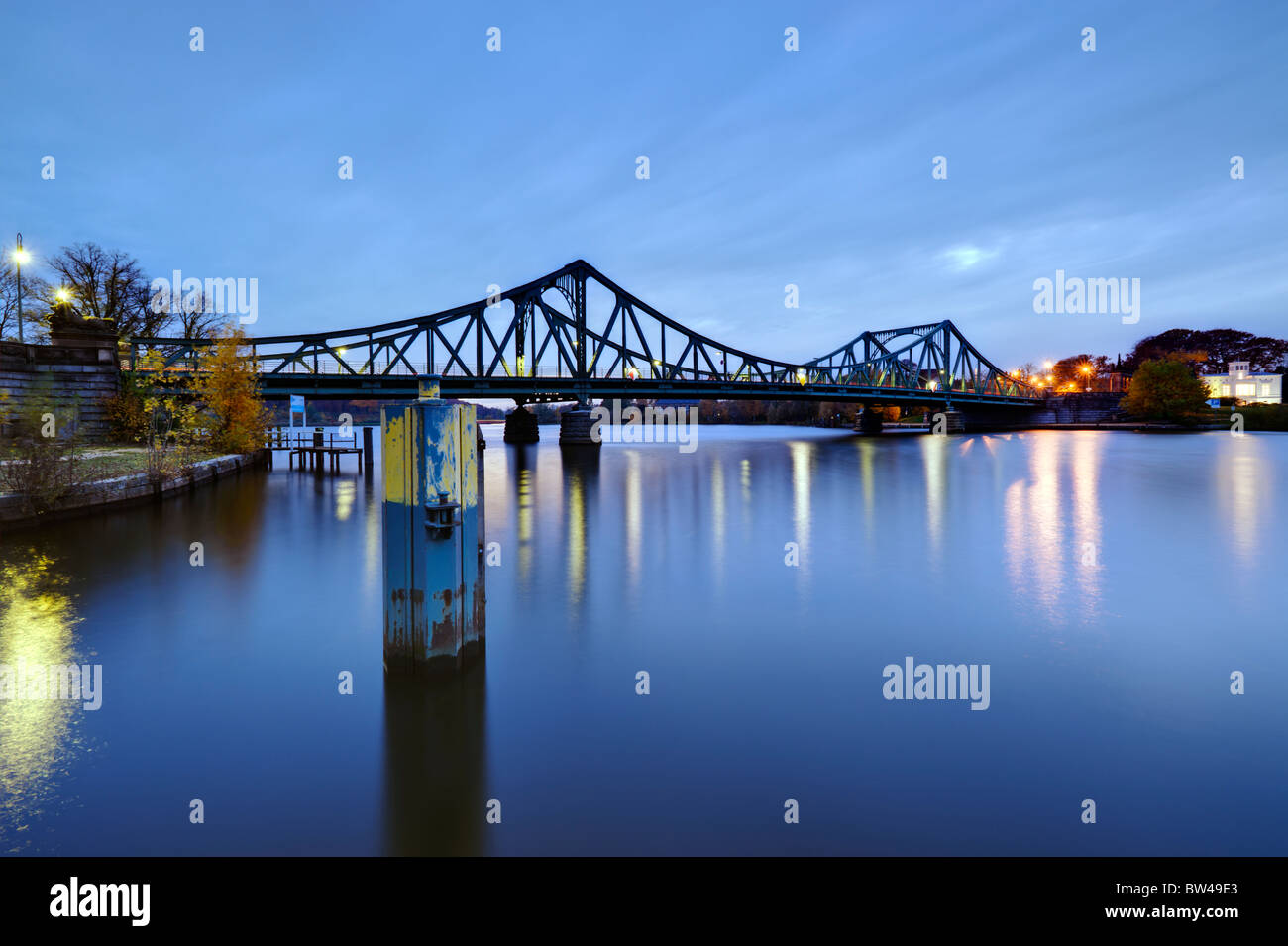 Glienicker Brücke, Potsdam, Brandenburg, Deutschland, Europa Stockfoto