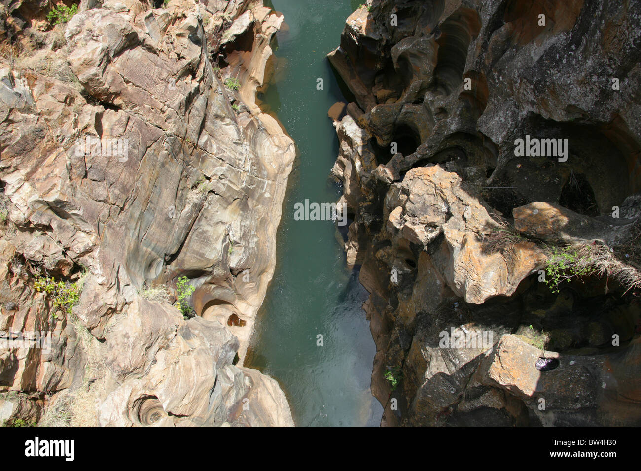 Bourke Luck Potholes, Blyde Canyon, Mpumalanga, Südafrika. Stockfoto