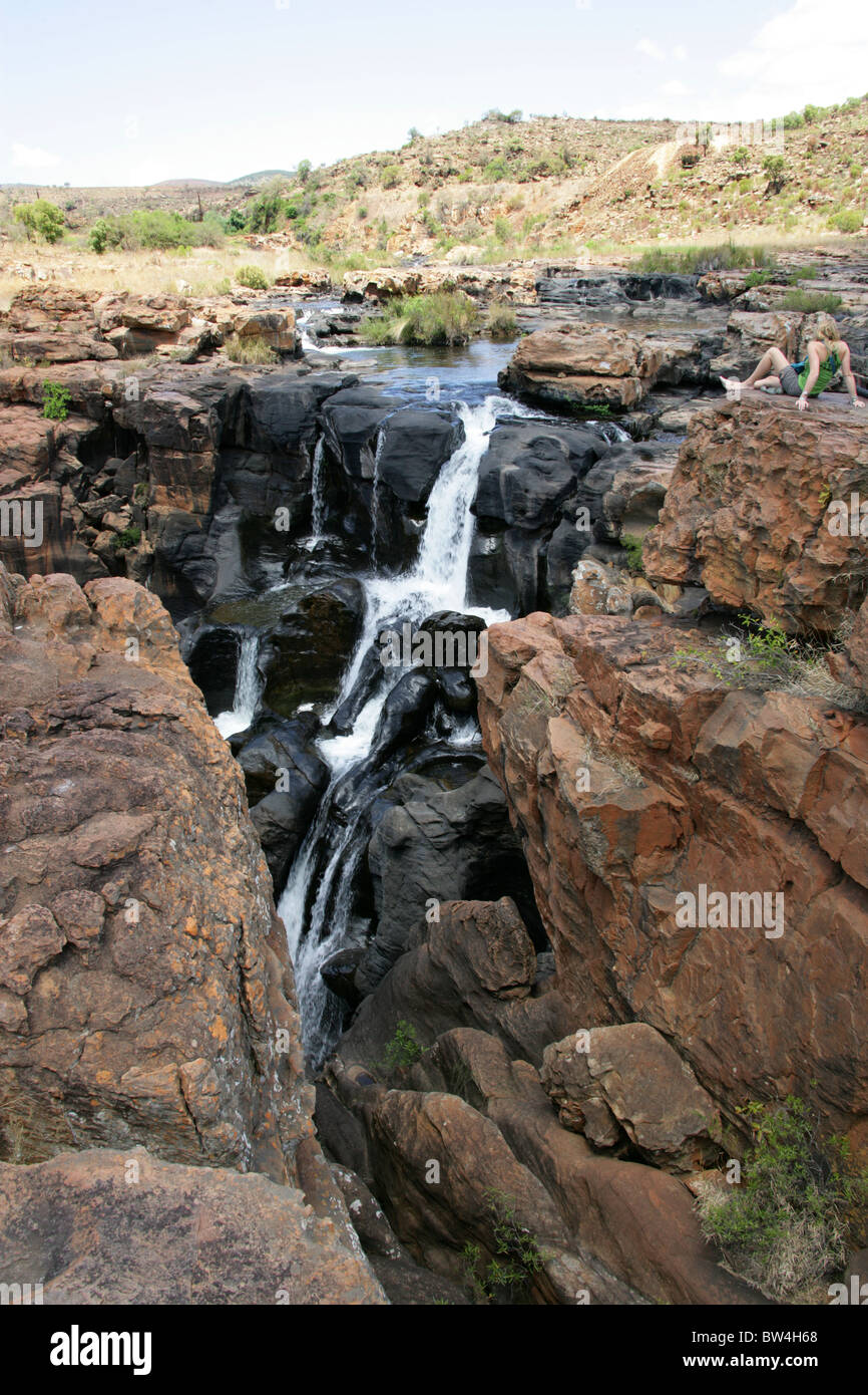 Bourke Luck Potholes, Blyde Canyon, Mpumalanga, Südafrika. Stockfoto