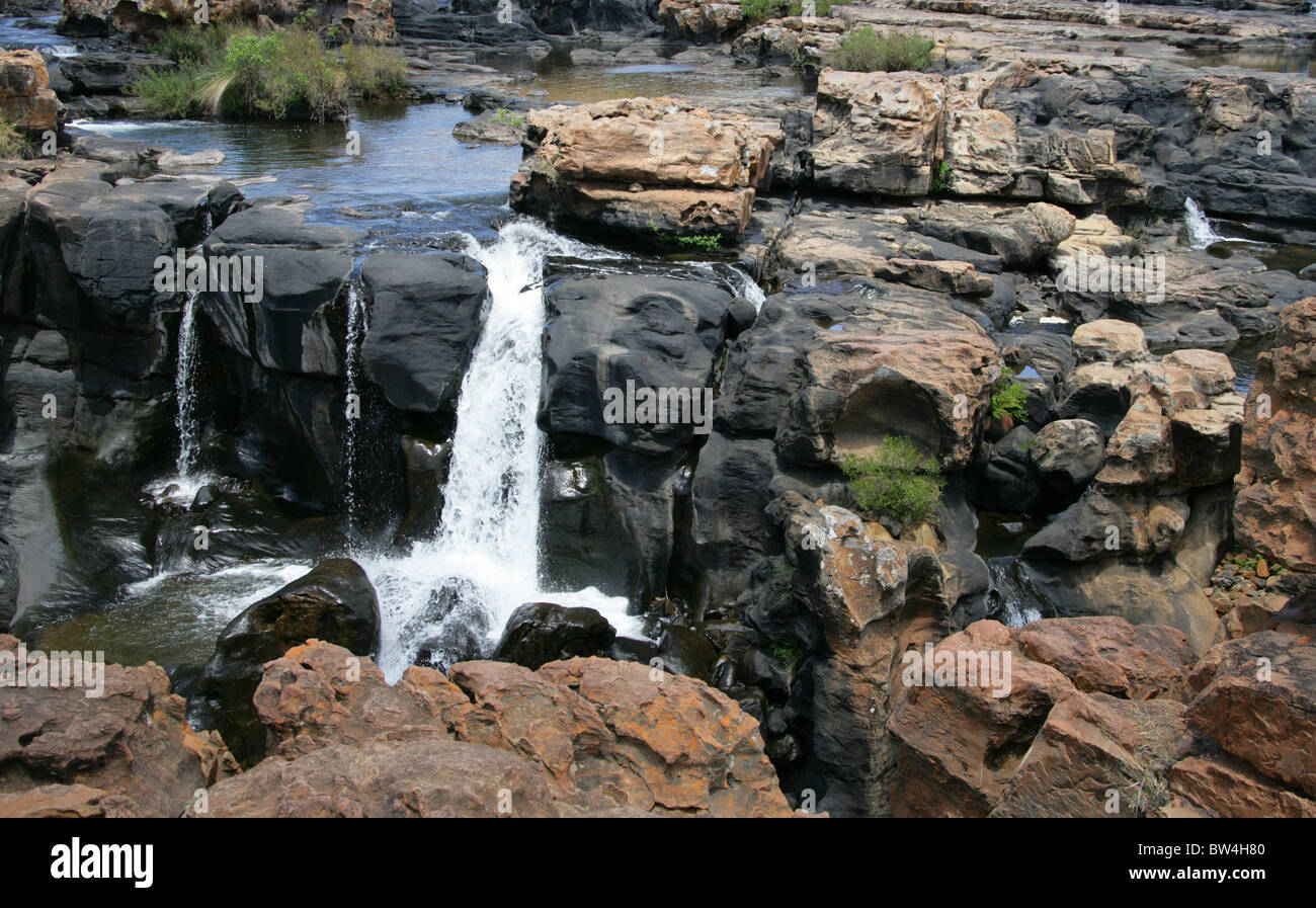Bourke Luck Potholes, Blyde Canyon, Mpumalanga, Südafrika. Stockfoto