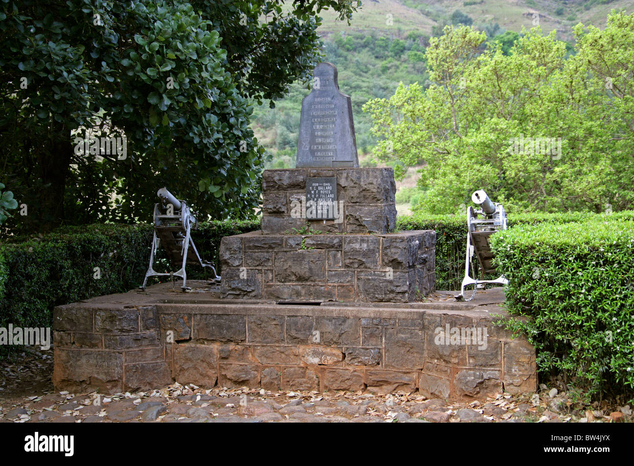 Der Krieg-Denkmal, Pilgrim es Rest, Mpumalanga, Südafrika Stockfoto