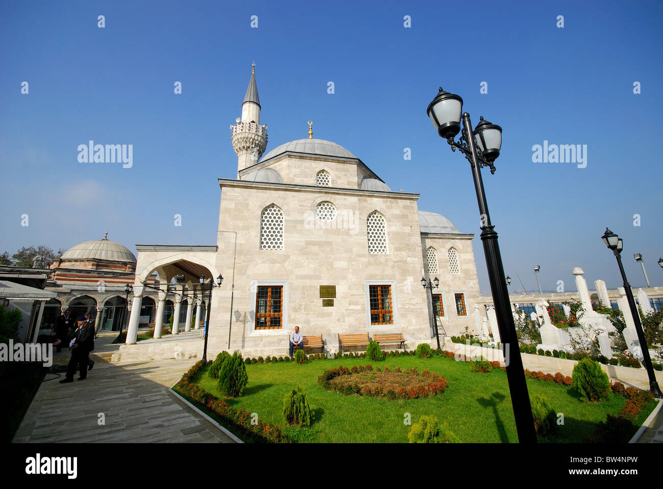 ISTANBUL, TÜRKEI. Die Semsi Ahmet Pasa Moschee, entworfen von dem Architekten Mimar Sinan, im Stadtteil Üsküdar. 2010. Stockfoto