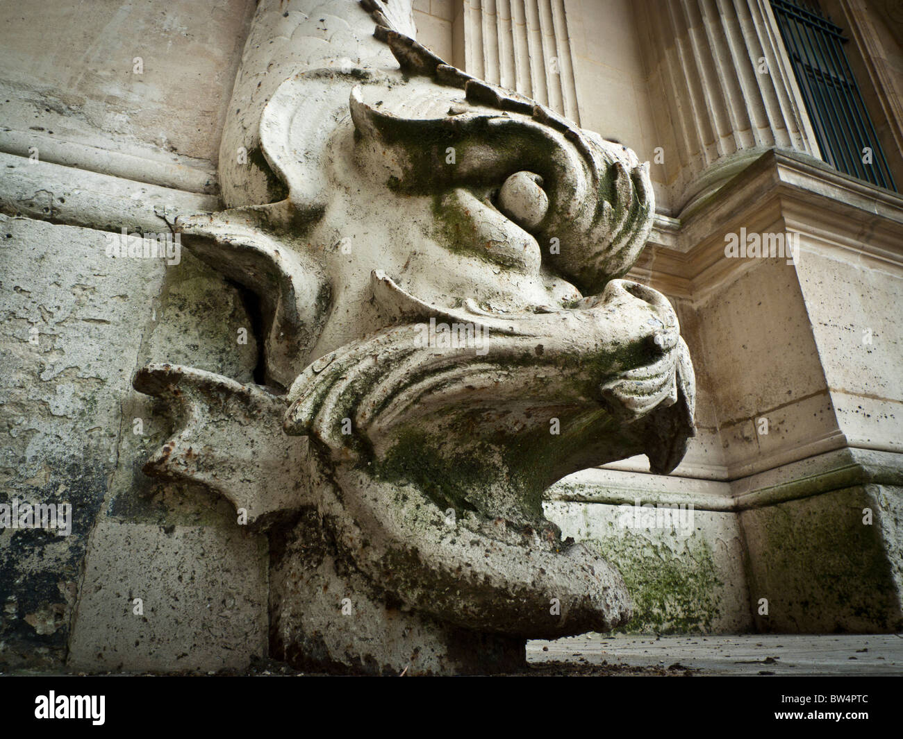 Drain Museum Louvre Paris Stockfoto