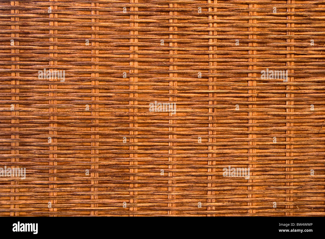 Natürliche Rattan-Textur Stockfoto
