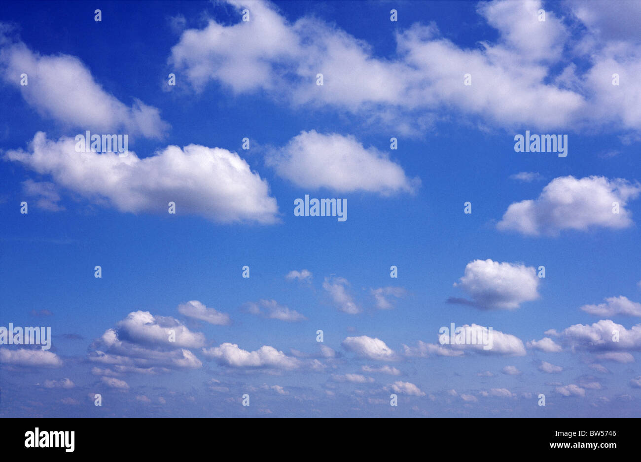 Wolken, tagsüber Stockfoto