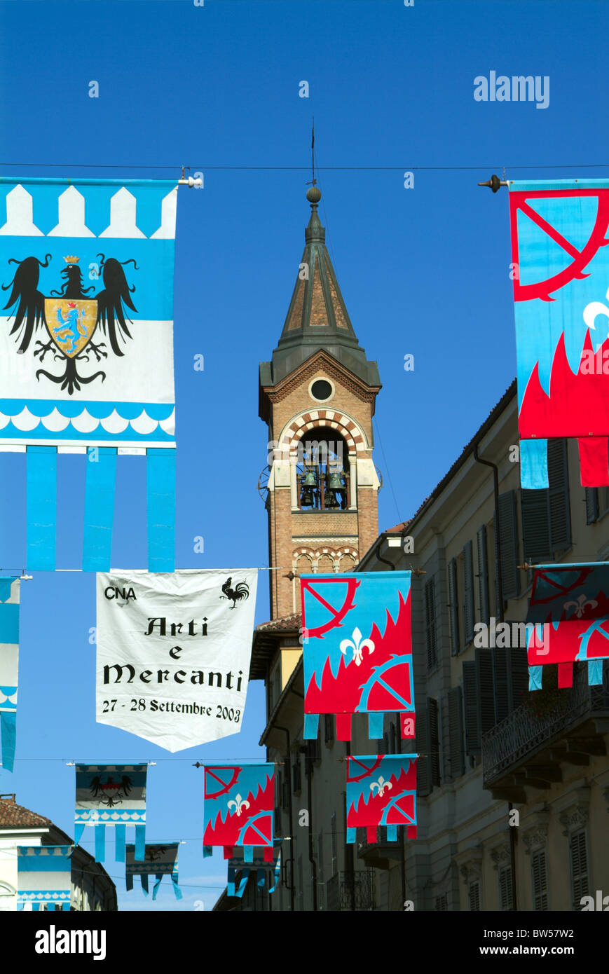 Italien, Piemont, Asti Stockfoto