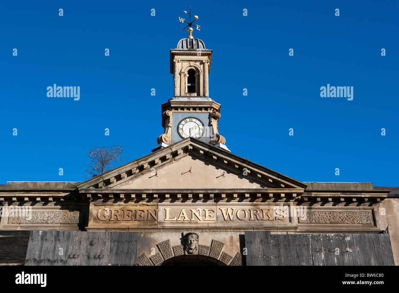 Green Lane Werke, Sheffield Stockfoto
