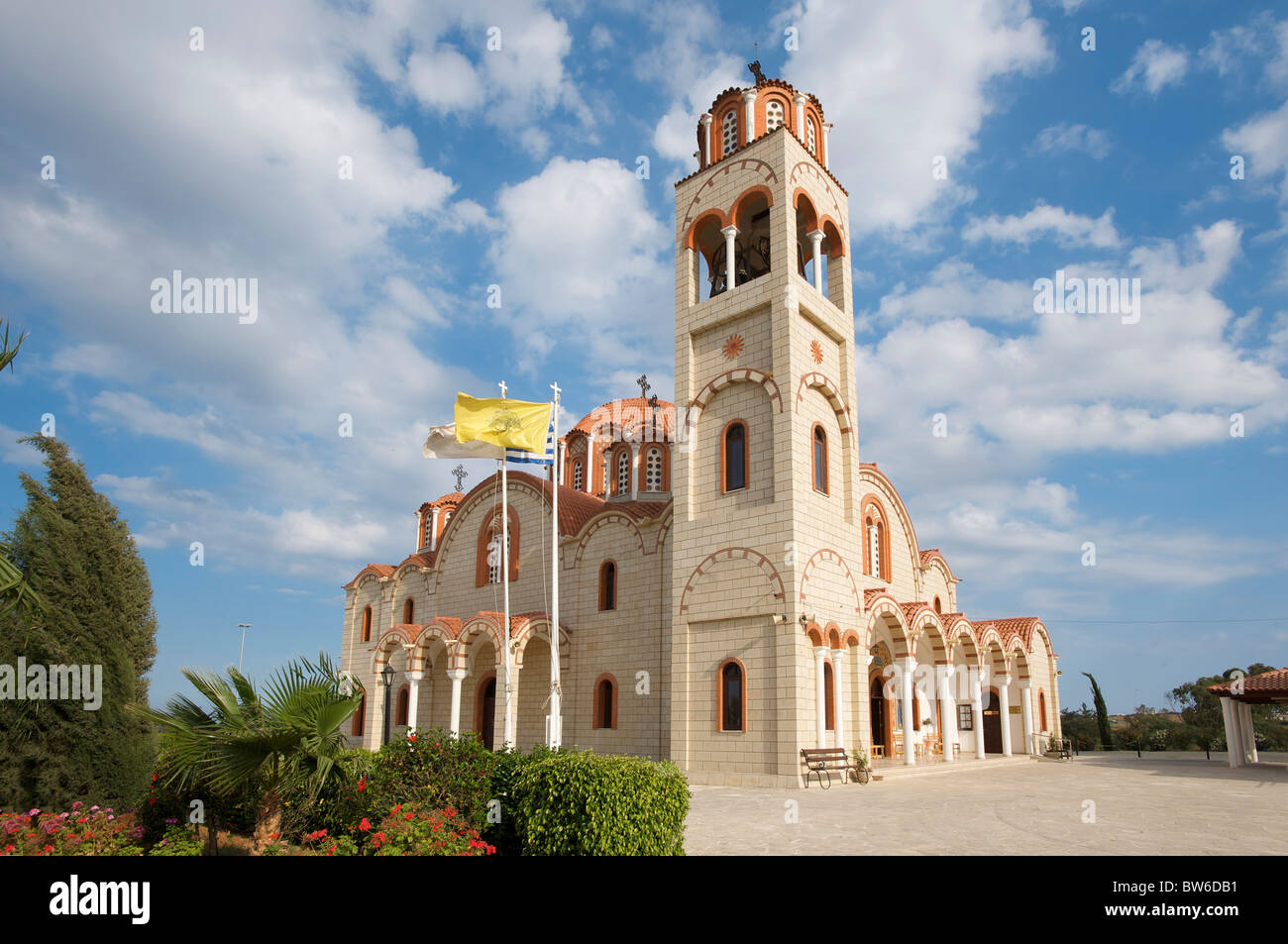 Kirche in Paralimni, Ayia Napa, Republik Zypern Stockfoto
