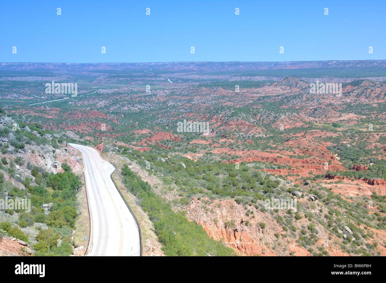 Palo Duro State Park, Texas, USA - 2. größte Canyon in den USA Stockfoto