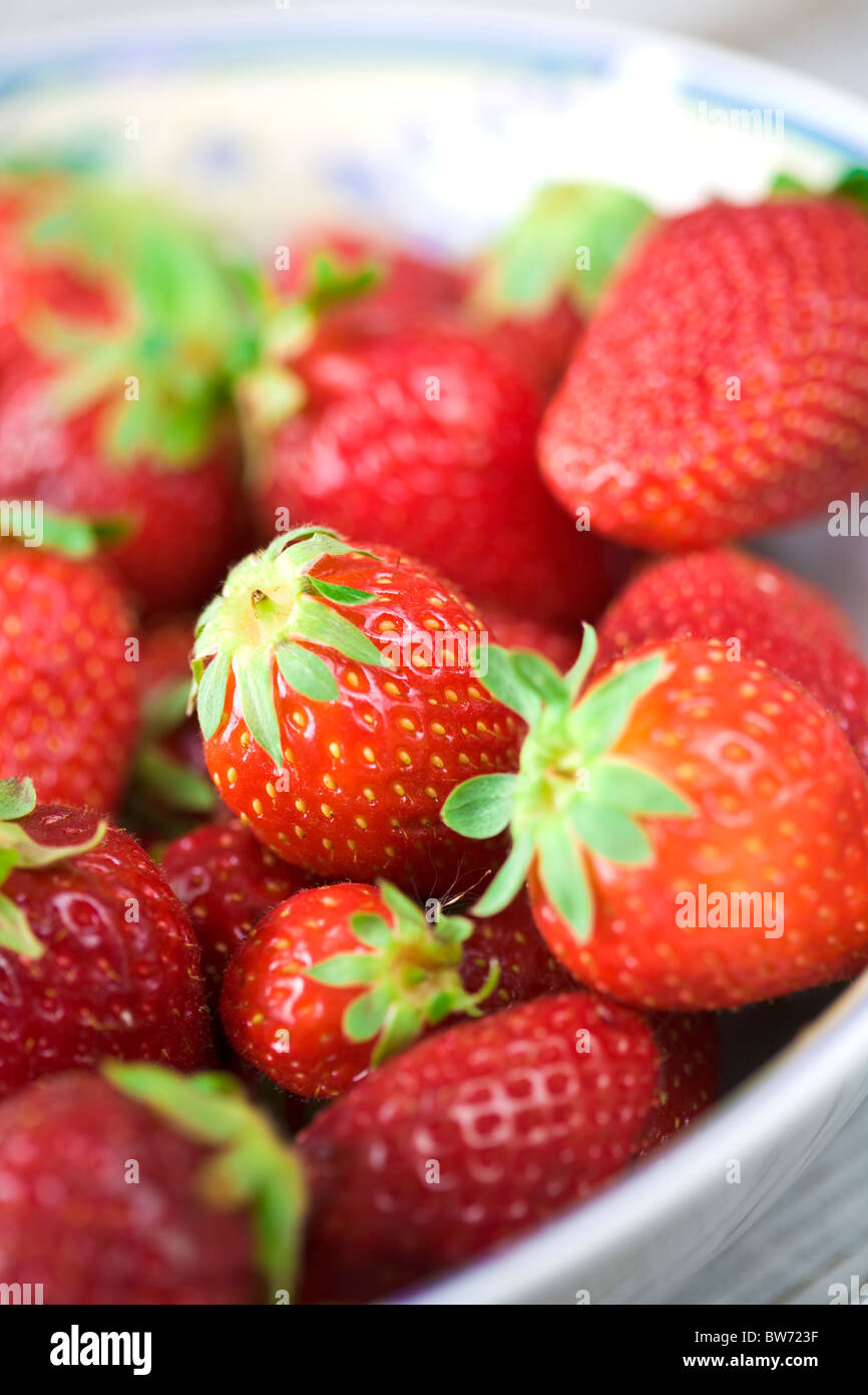 Erdbeeren Stockfoto