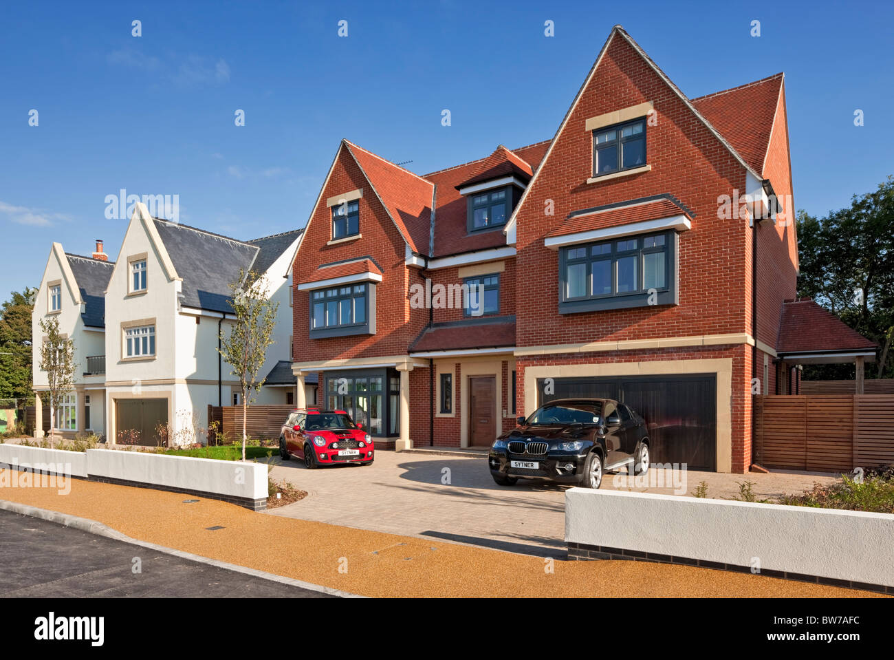 Chigwell Grange-Luxus-Wohnungen in Essex. Stockfoto