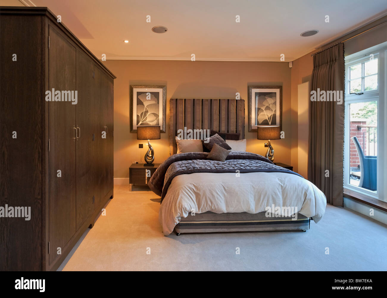 Chigwell Grange-Luxus-Wohnungen in Essex. Stockfoto