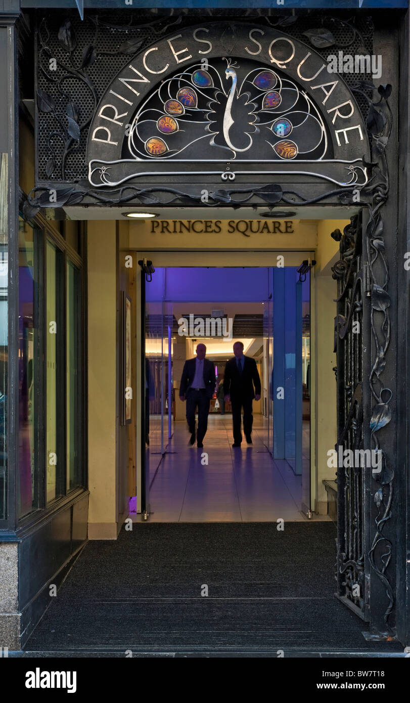 Princes Square, ein Jugendstil-Stil-Shopping-Mall in Glasgow Stockfoto