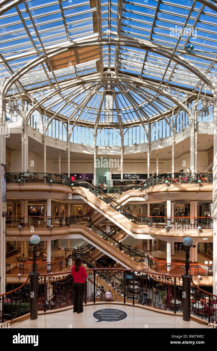 Princes Square, ein Jugendstil-Stil-Shopping-Mall in Glasgow Stockfoto