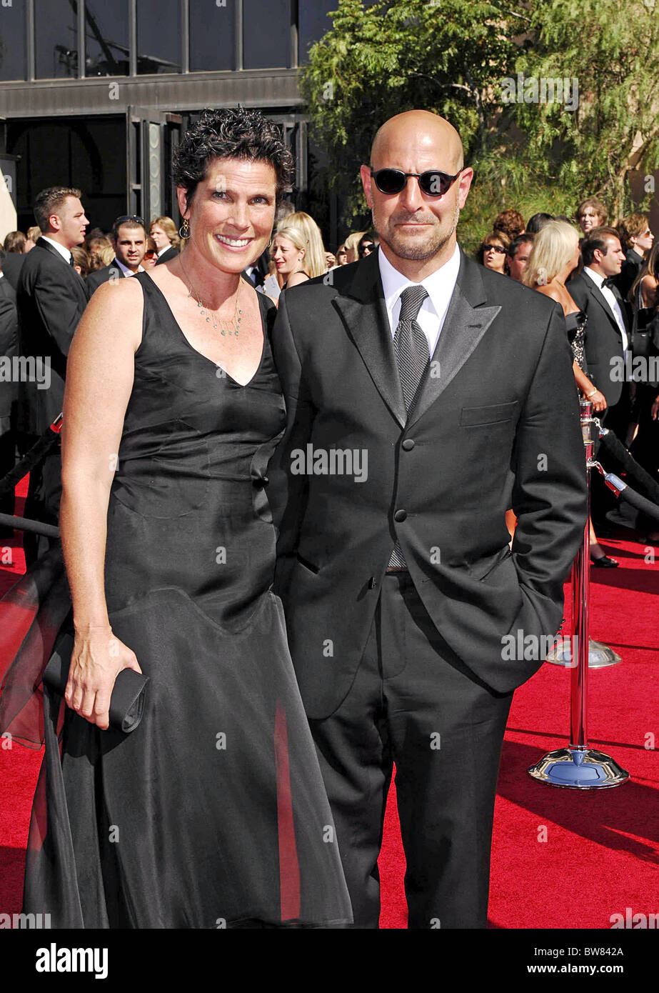 Anreise - der 59. Annual Primetime Emmy Awards Stockfoto